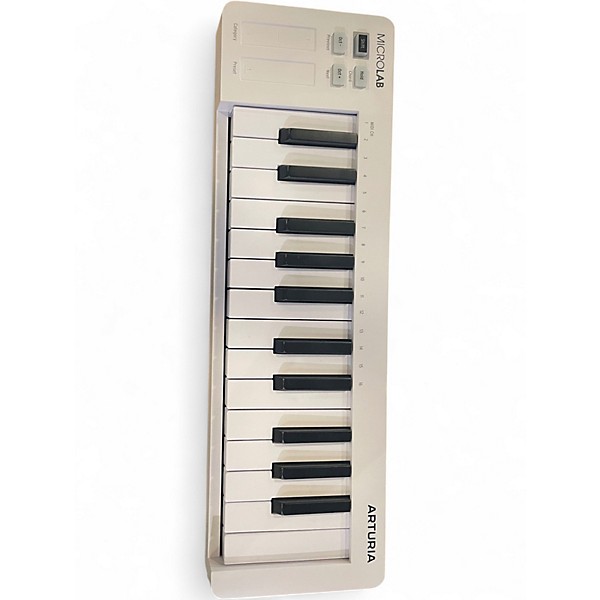 Used Arturia microlab MIDI Controller