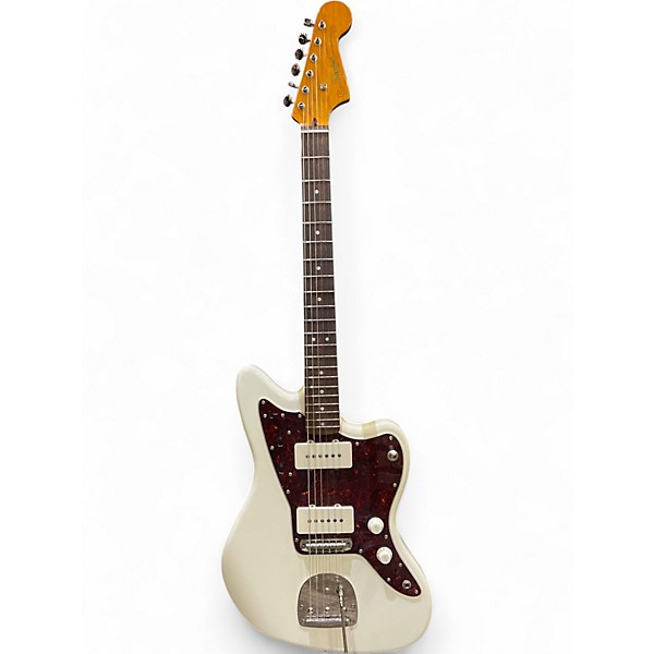 Used Squier Classic Vibe 60s Jazzmaster White Solid Body Electric Guitar