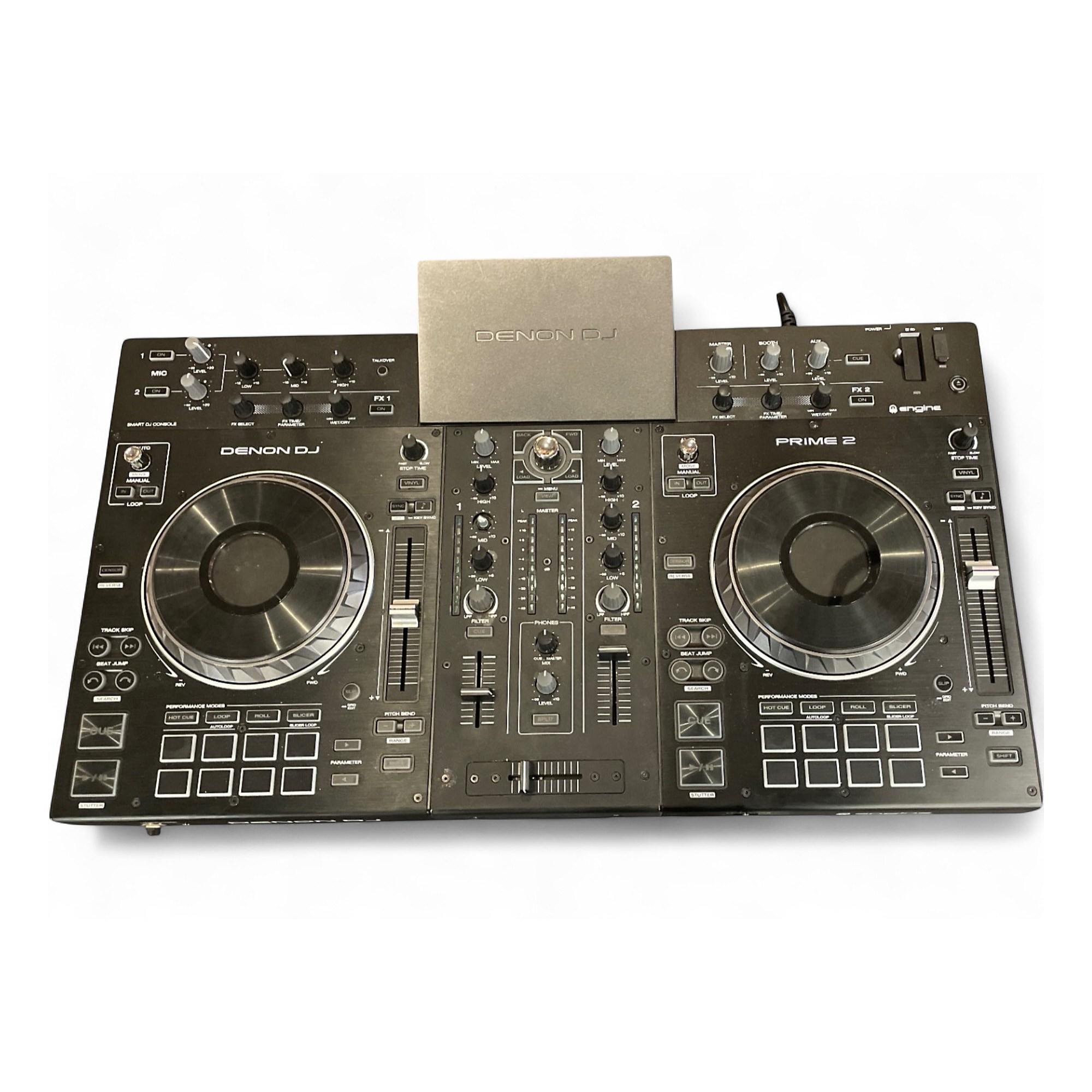 DENON DJ PRIME 2 DJコントローラー Used 2020 Denon DJ Prime 2 DJ Mixer | Guitar Center