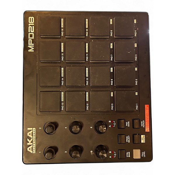 Used Akai Professional MPD218 MIDI Controller
