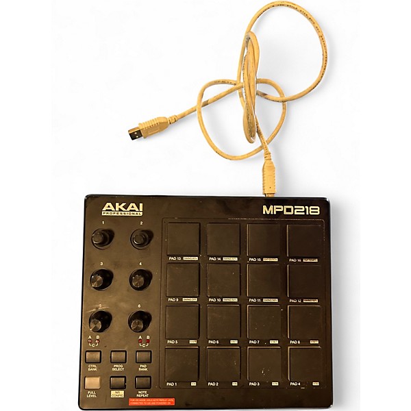 Used Akai Professional MPD218 MIDI Controller