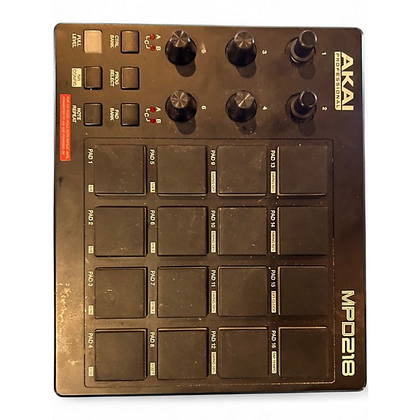 Used Akai Professional MPD218 MIDI Controller