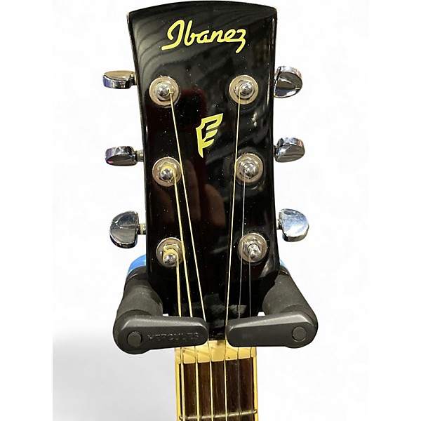 Used Ibanez PF15ECE-TBS Blue Burst Acoustic Electric Guitar