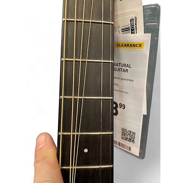 Used Yamaha FGX3 Natural Acoustic Electric Guitar