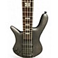 Used Spector Euro 5LX Left Handed Trans Black Stain Matte Electric Bass Guitar