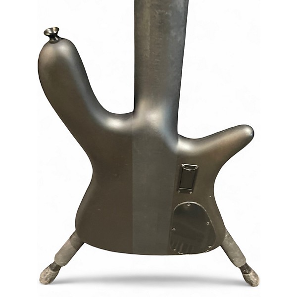 Used Spector Euro 5LX Left Handed Trans Black Stain Matte Electric Bass Guitar