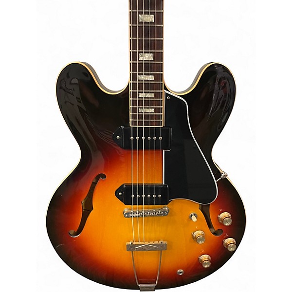 Used 2017 Gibson MEMPHIS ES330 SUNSET BURST Hollow Body Electric Guitar