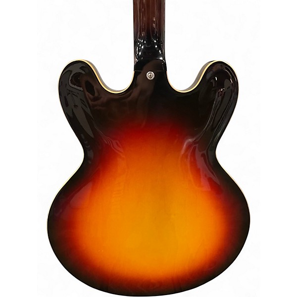 Used 2017 Gibson MEMPHIS ES330 SUNSET BURST Hollow Body Electric Guitar