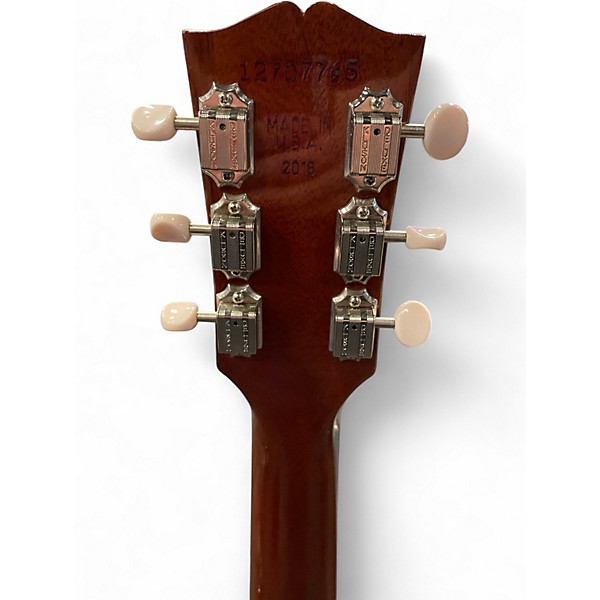 Used 2017 Gibson MEMPHIS ES330 SUNSET BURST Hollow Body Electric Guitar