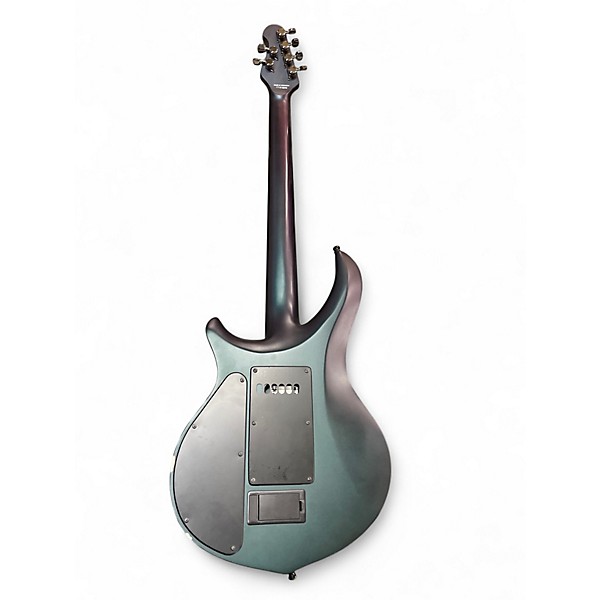 Used Sterling by Music Man JOHN PETRUCCI MAJESTY Trans Black Solid Body Electric Guitar