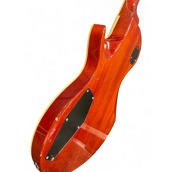 Used ESP LTD EC256FM Trans Orange Solid Body Electric Guitar