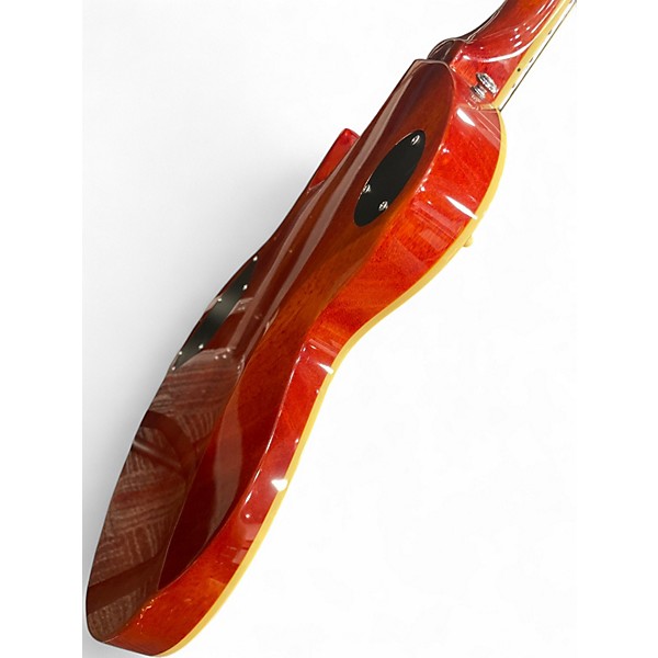 Used ESP LTD EC256FM Trans Orange Solid Body Electric Guitar