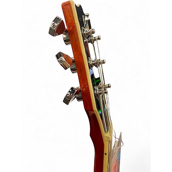 Used ESP LTD EC256FM Trans Orange Solid Body Electric Guitar