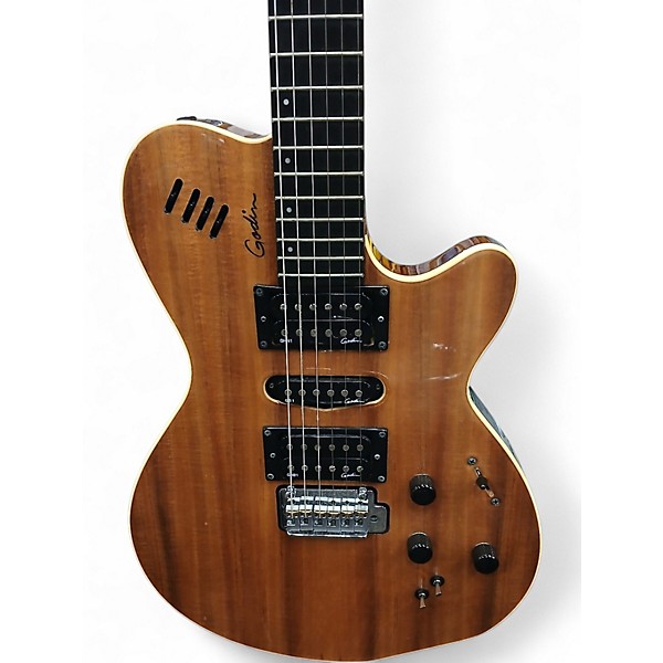 Used Godin XTSA KOA Solid Body Electric Guitar