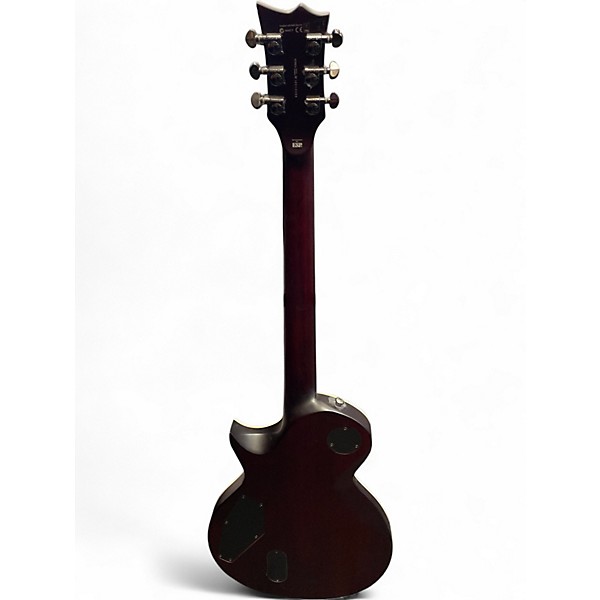 Used ESP LTD EC401QM Trans Red Solid Body Electric Guitar