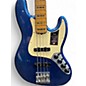 Used Fender American Ultra II Jazz Bass Cobra Blue Electric Bass Guitar