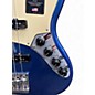 Used Fender American Ultra II Jazz Bass Cobra Blue Electric Bass Guitar