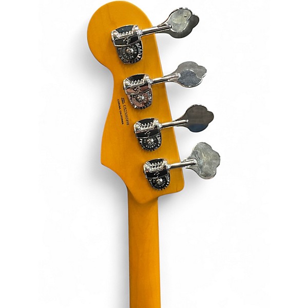 Used Fender American Ultra II Jazz Bass Cobra Blue Electric Bass Guitar