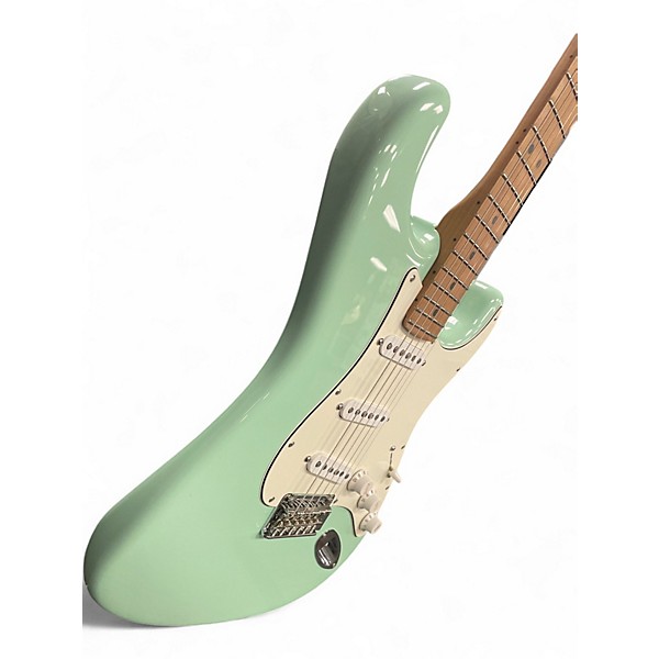 Used 2010s Fender Player Stratocaster Seafoam Green Solid Body Electric Guitar