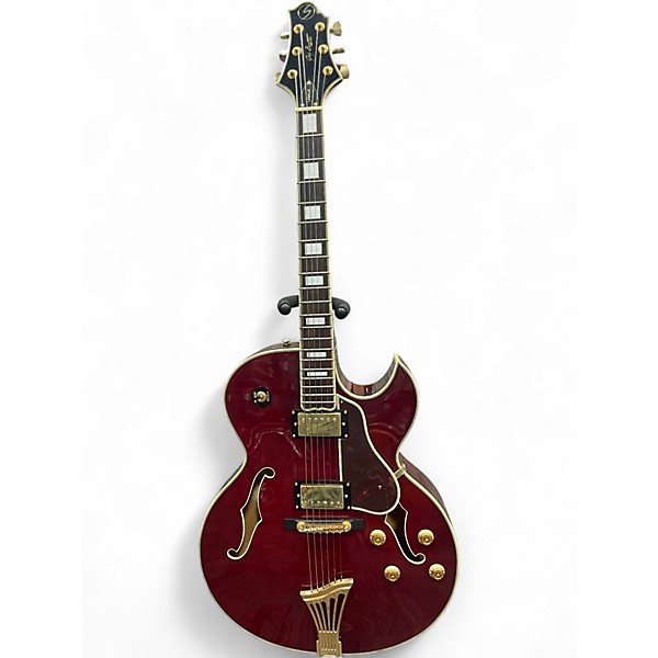 Used Greg Bennett Design by Samick LASALLE JZ3 TRANS BURGUNDY Hollow Body Electric Guitar