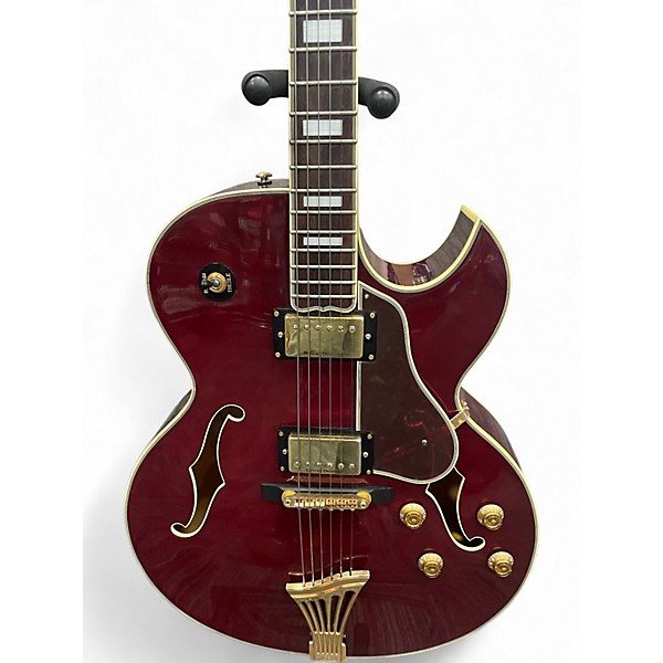 Used Greg Bennett Design by Samick LASALLE JZ3 TRANS BURGUNDY Hollow Body Electric Guitar