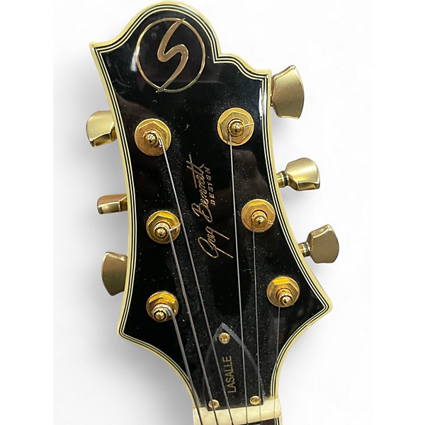 Used Greg Bennett Design by Samick LASALLE JZ3 TRANS BURGUNDY Hollow Body Electric Guitar