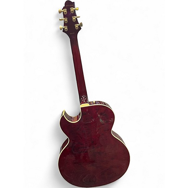 Used Greg Bennett Design by Samick LASALLE JZ3 TRANS BURGUNDY Hollow Body Electric Guitar