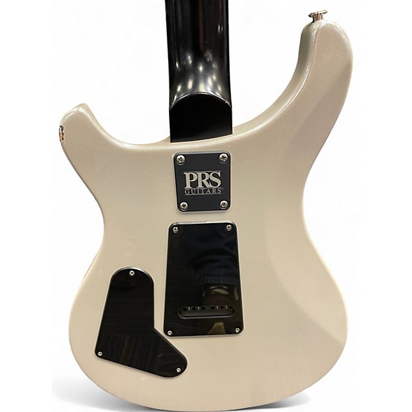 Used PRS CE24 Silver Solid Body Electric Guitar