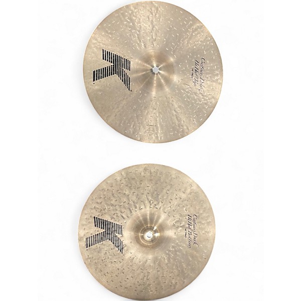 Used 2020s Zildjian 14in K Custom Dark Hi Hat Pair Cymbal