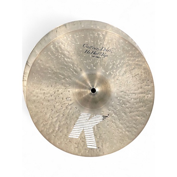 Used 2020s Zildjian 14in K Custom Dark Hi Hat Pair Cymbal