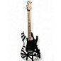 Used EVH Striped Series Black and White Solid Body Electric Guitar thumbnail