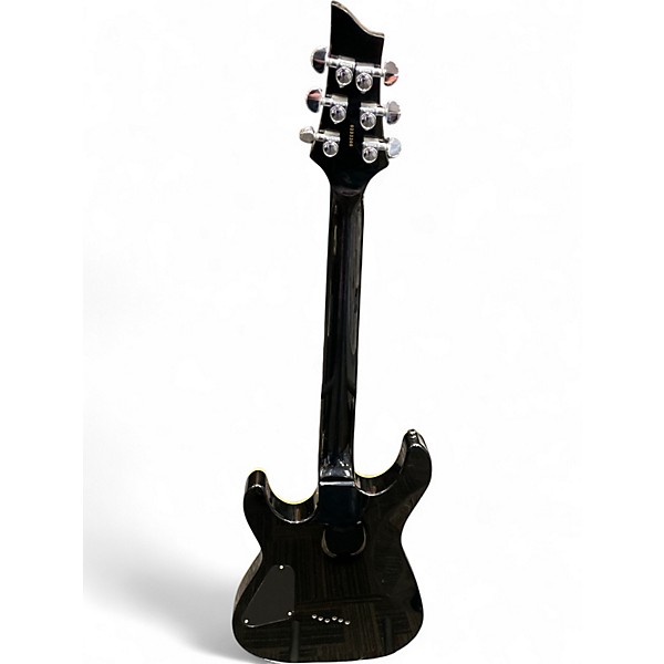 Used Schecter Guitar Research Diamond Series C1 Black Solid Body Electric Guitar