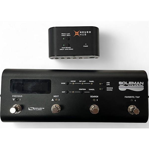 Used Source Audio Soleman + Neuro Hub Effect Processor