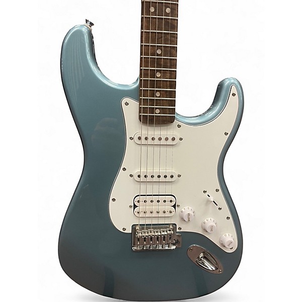 Used 2023 Squier Affinity Stratocaster Ice Blue Metallic Solid Body Electric Guitar