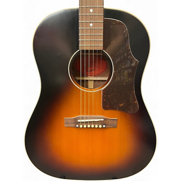 Used Epiphone J-45 Inspired By Gibson 2 Tone Sunburst Acoustic Electric Guitar