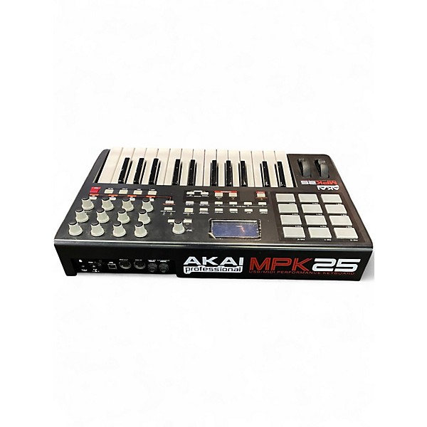 Used Akai Professional MPK25 25 Key MIDI Controller