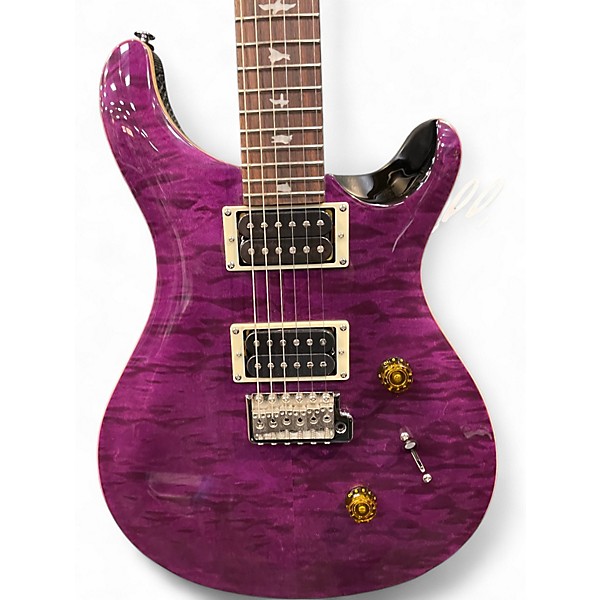 Used PRS SE Custom 24 AMETHYST Solid Body Electric Guitar