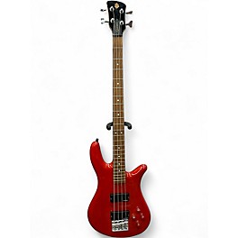 Used Spector Performer 4 Candy Apple Red Electric Bass Guitar