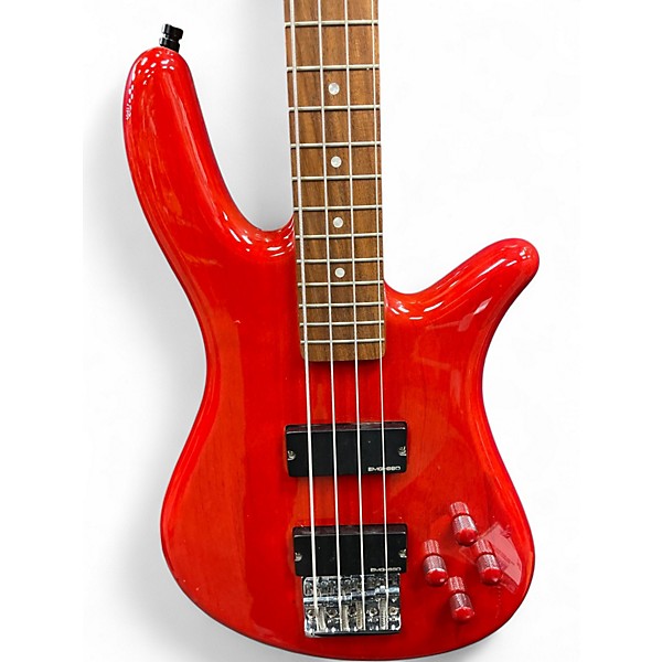 Used Spector Performer 4 Candy Apple Red Electric Bass Guitar