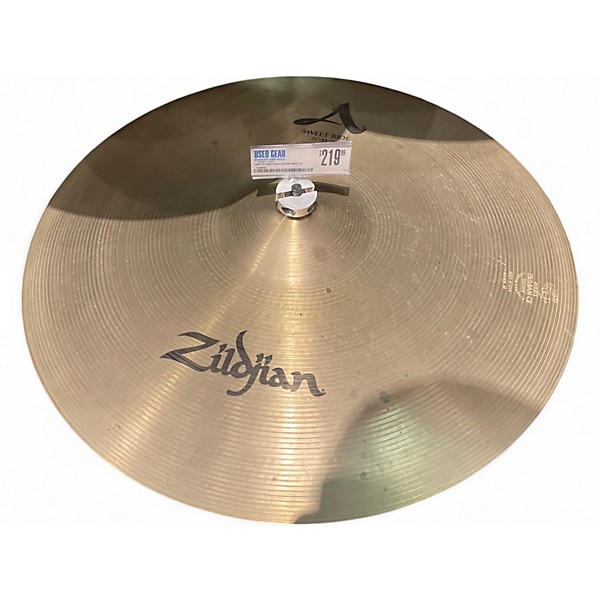 Used Zildjian 21in A Custom Sweet Ride Cymbal