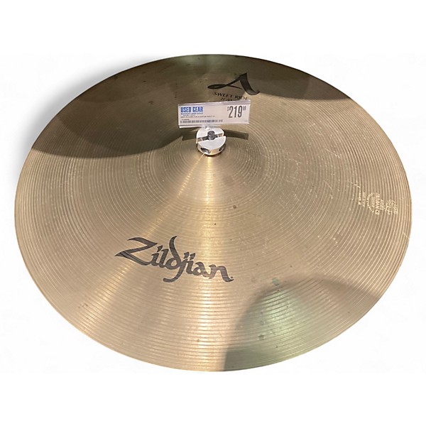 Used Zildjian 21in A Custom Sweet Ride Cymbal