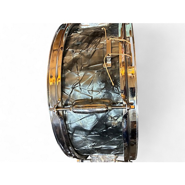 Vintage 1960s Slingerland 5.5X14 Snare Silver Drum