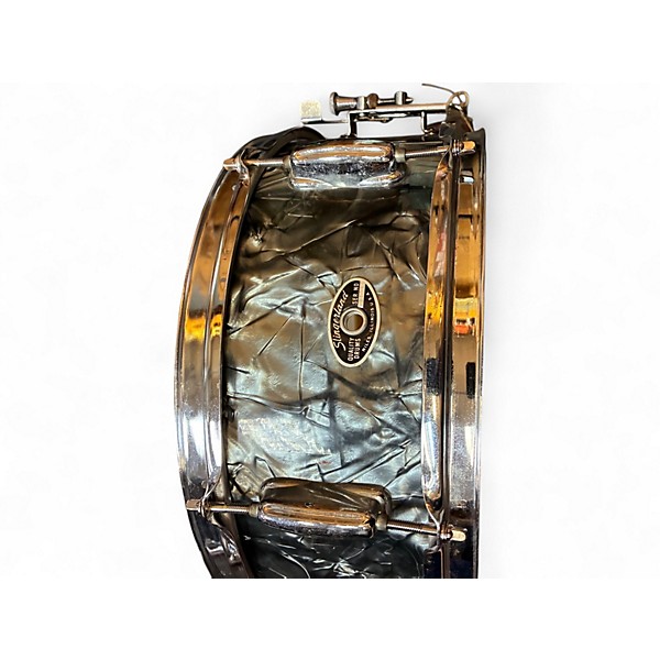 Vintage 1960s Slingerland 5.5X14 Snare Silver Drum