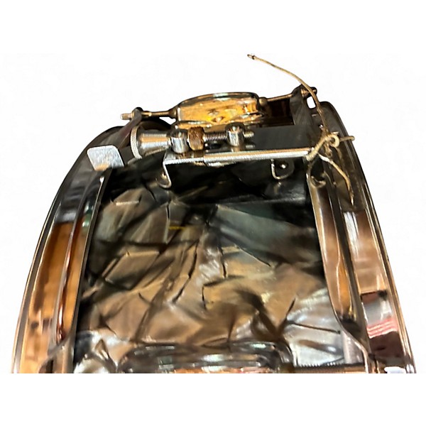 Vintage 1960s Slingerland 5.5X14 Snare Silver Drum