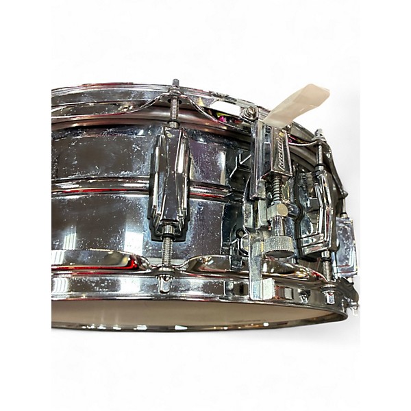 Vintage 1970s Ludwig 14X5 Standard Gold Strata Drum