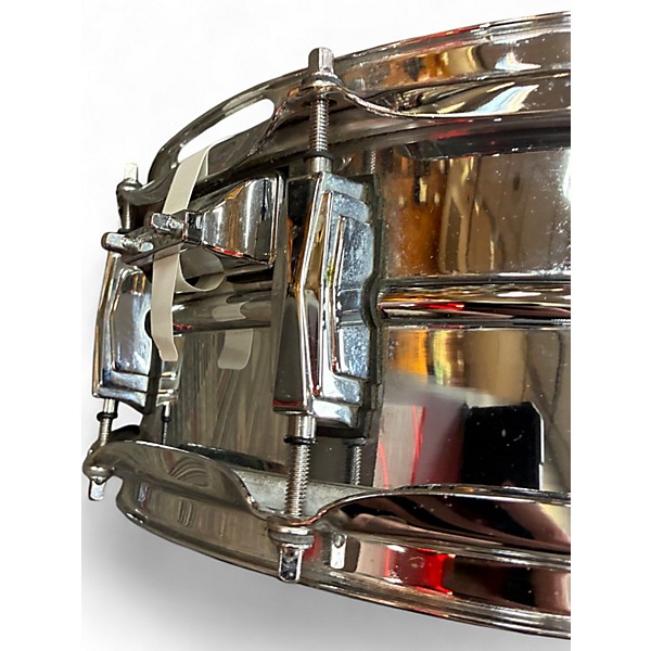 Vintage 1970s Ludwig 14X5 Standard Gold Strata Drum