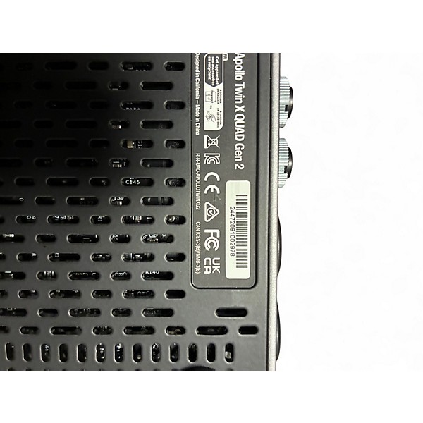Used Universal Audio Apollo Twin X Quad  3 Audio Interface