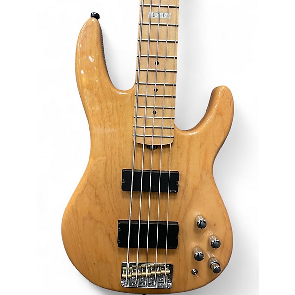 Used ESP LTD Surveyor 5 5 String Natural Electric Bass Guitar