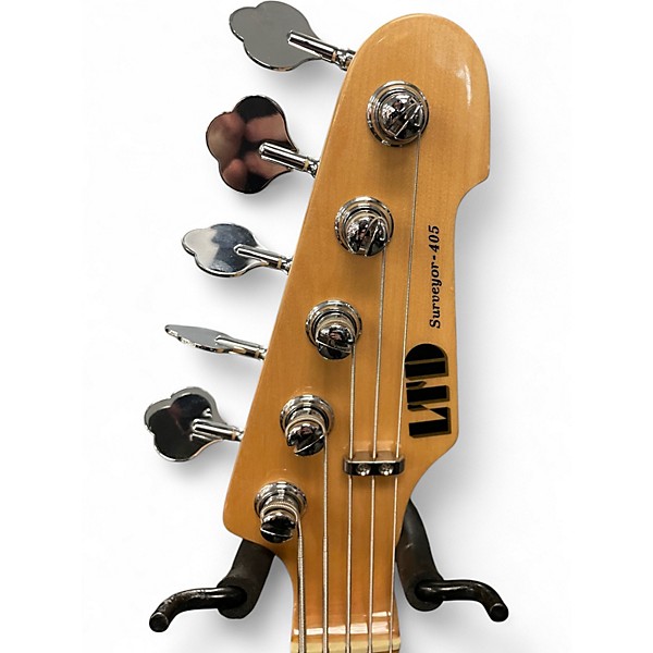 Used ESP LTD Surveyor 5 5 String Natural Electric Bass Guitar
