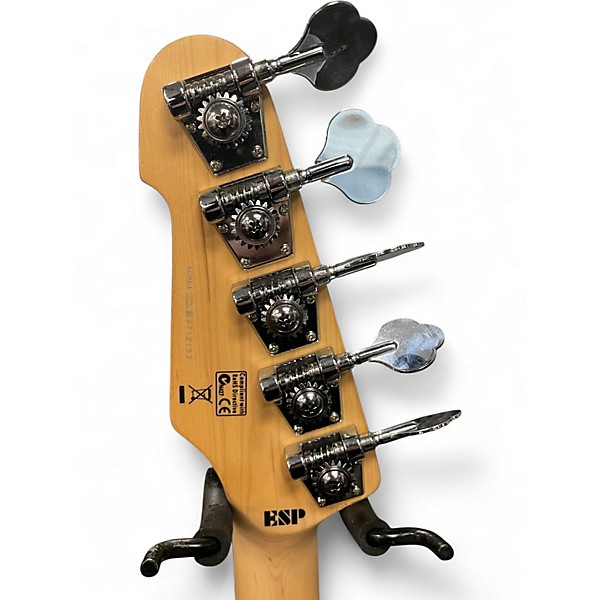 Used ESP LTD Surveyor 5 5 String Natural Electric Bass Guitar